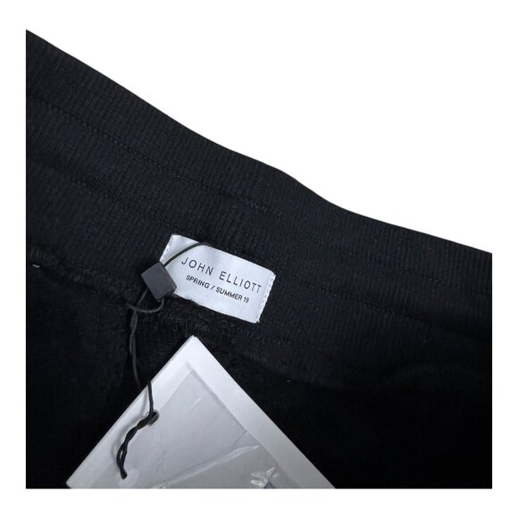 JOHN ELLIOTT SS19 Black Cargo Sweats Luxury Designer Jogger Pants Womens 2 - NWT - Picture 6 of 9